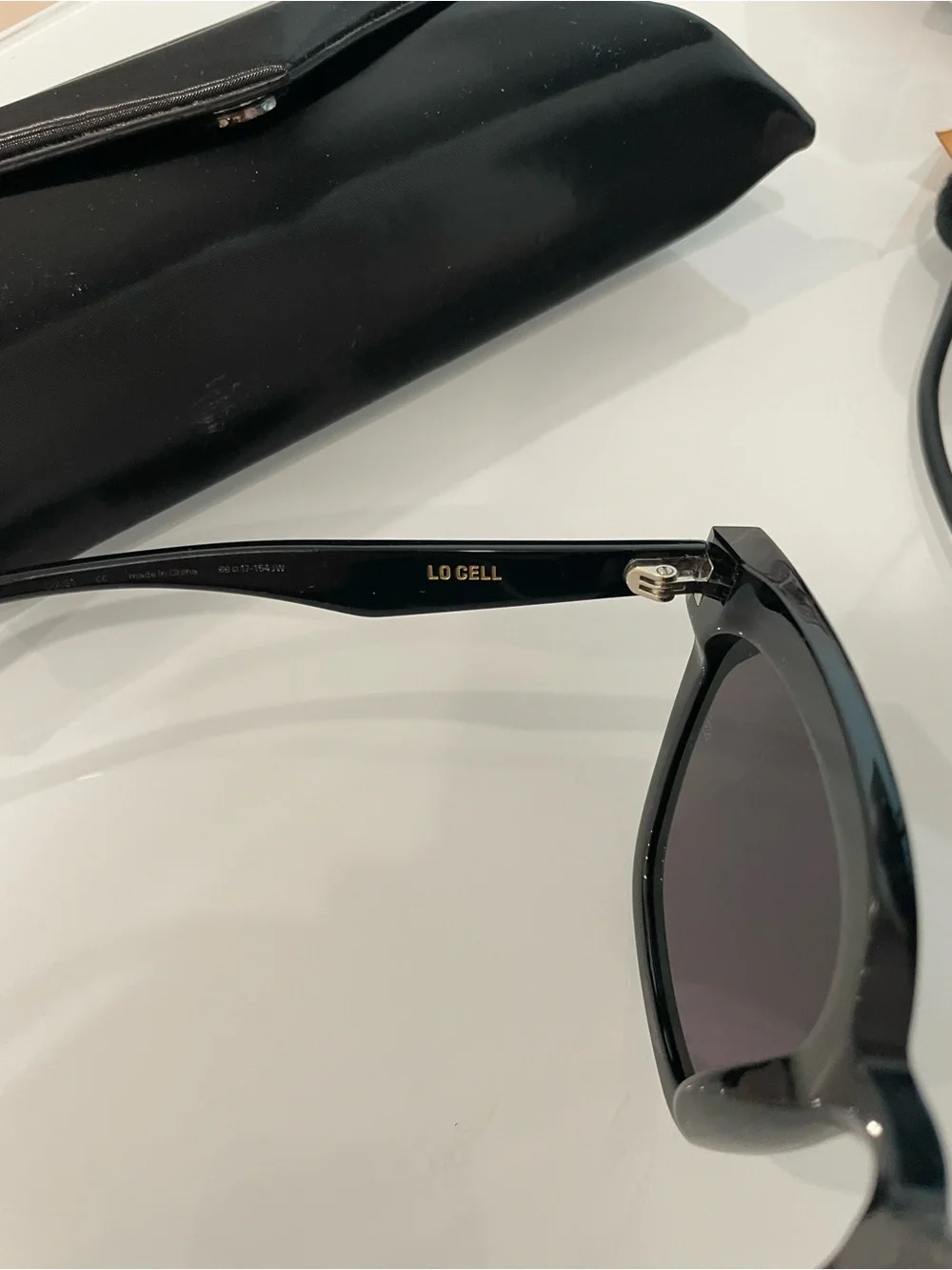Gentle Monster Sunglasses, Black, Lo Cell 01